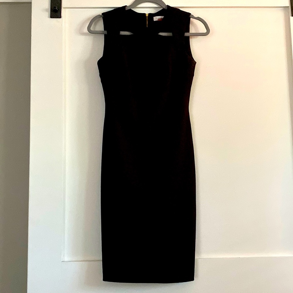 Black midi dress / Size 2 from Calvin Klein